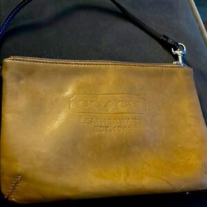 Coach leather bag